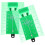 2 plaques cibles pour laser vert avec support, pour niveau à lignes 8