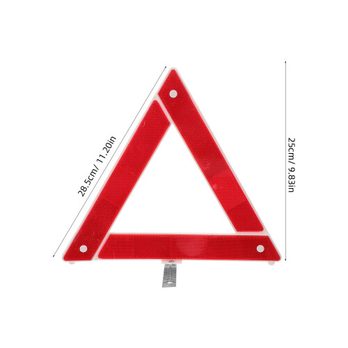 triangle réfléchissant pliable pour routière 2
