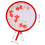 éventail rond traditionnel pliable 4 pièces accessoire de danse 2