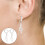 1 Paire De Boucles D'oreilles Pendantes Musical Pour 6
