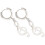 1 Paire De Boucles D'oreilles Pendantes Musical Pour 5