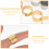 12 embouts protecteurs pour doigts, outils de couture bricolage 9