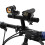 support d'extension guidon noir pour torche cadre rallonge 7