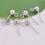20 Pièces Accessoires Étui Acier Inoxydable Perles Boucles 2