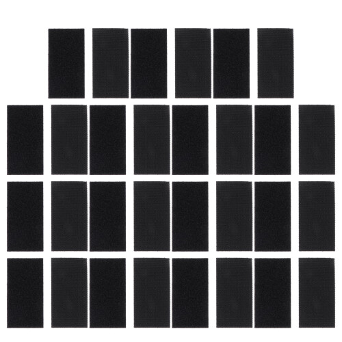 15 Ensembles De Bandes Velcro Avec Fixations Adhésives
