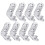 8 Pièces Support D'Angle En Inoxydable Équerre De Coin Fixation 4