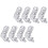 8 Pièces Support D'Angle En Inoxydable Équerre De Coin Fixation 3