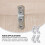 8 Pièces Support D'Angle En Inoxydable Équerre De Coin Fixation 9