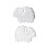 1 Paire De Boucles D'oreilles Bélier 1