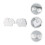 1 Paire De Boucles D'oreilles Bélier 4