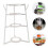 4 Tier Plastic Storage Rack Light Duty Shelf Unit Kitchen Storage Rack 5