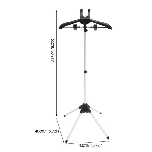 Portable Hanger Adjustable Steamer Bracket Convenient Clothes 2