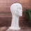 Multifunctional Mannequin Head Display Stand Foam White 1pack 9