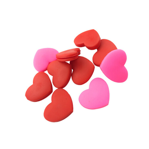 10 Pcs Heart Shape Tennis Racket Vibration Dampeners