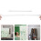 Household Telescopic Hanger Stainless Steel Clothes Pole Multi-Use 5