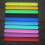 12 braccialetti in silicone con appiccicose per bambini 2