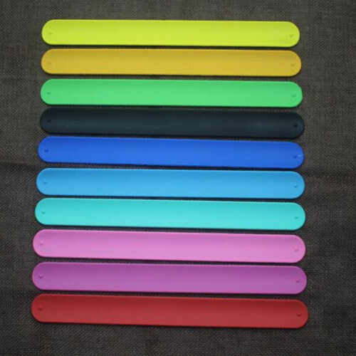 12 braccialetti in silicone con appiccicose per bambini 1