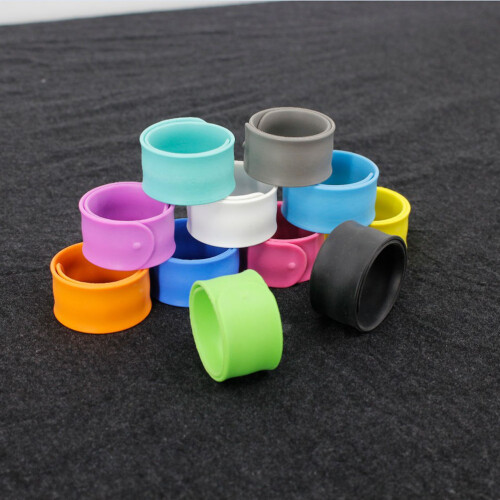 12 braccialetti in silicone con appiccicose per bambini 2