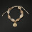 Concha Natural Pulseira Tornozelo Revestida Mulheres 10