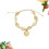 Concha Natural Pulseira Tornozelo Revestida Mulheres 5