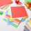 100 fogli carta pastello per origami e 4
