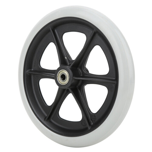 8 Zoll Rollstuhl Vorderräder Behinderte TPR Räder 2