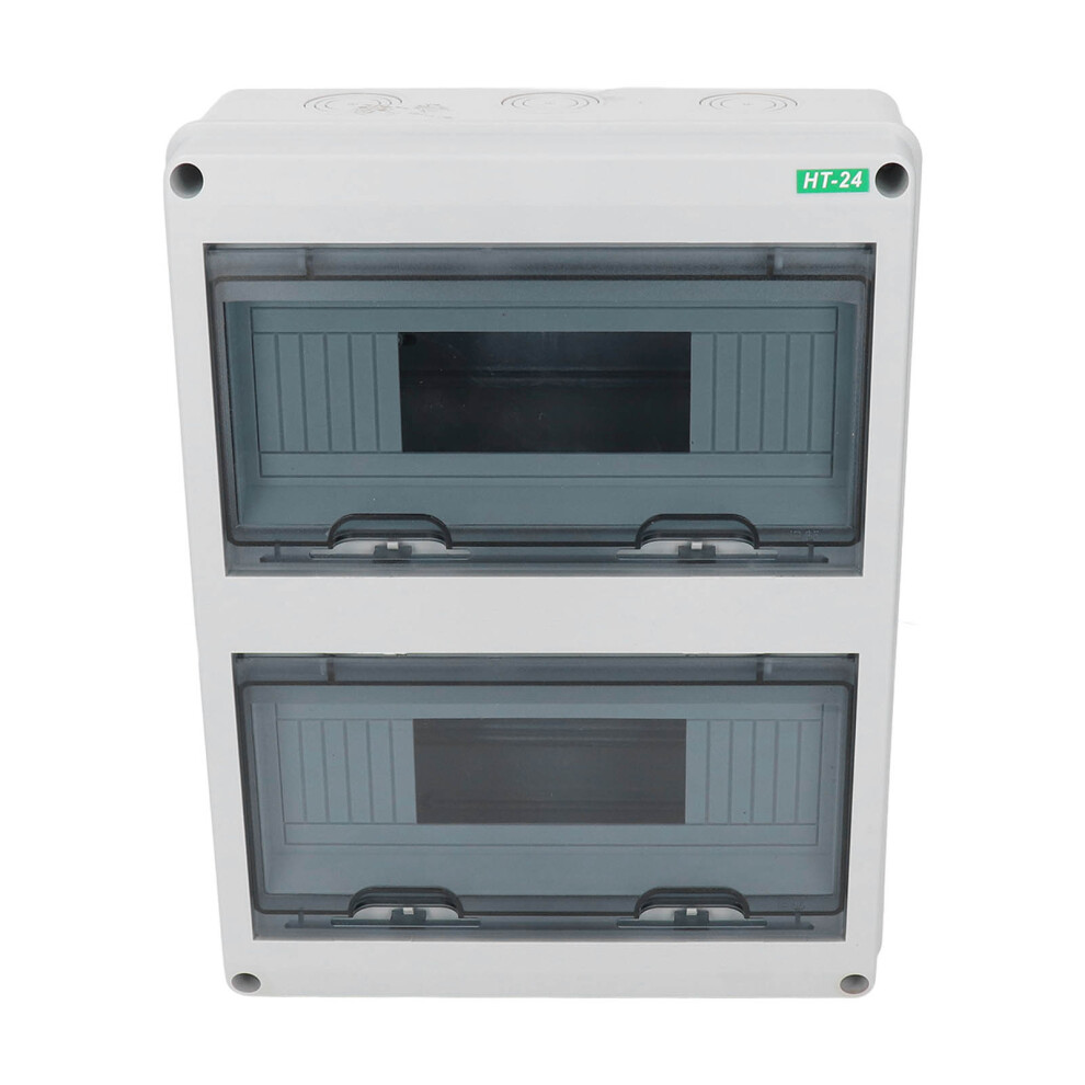Weatherproof Circuit Breaker Box With Clear Cover 24 Way Distribution Control 8031357101579