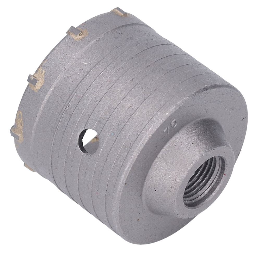 75Mm Carbide Wall Core Bit For Concrete & Brick Drilling In Silver 8461357101550