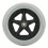 7 Zoll Rollstuhl Vorderrad 1