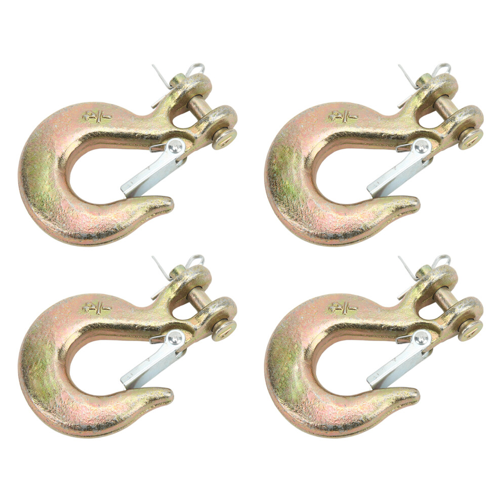 Heavy Duty Forged Steel Clevis Hook 1/4in 2750lbs for Lifting & Rigging-image-OPC-PMKVRYG-NEW