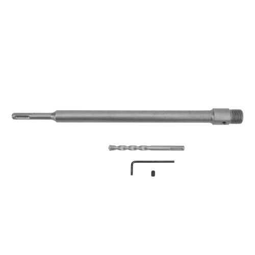 Elektrischer Hohlkernbohrerschaft 330 mm Rundhammer-Adapter Silber 1