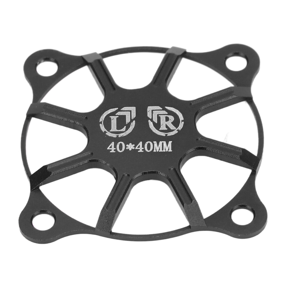 Aluminium Alloy Rc Cooling Fan Cover 40X40mm For Esc Motors Black 9431357103129