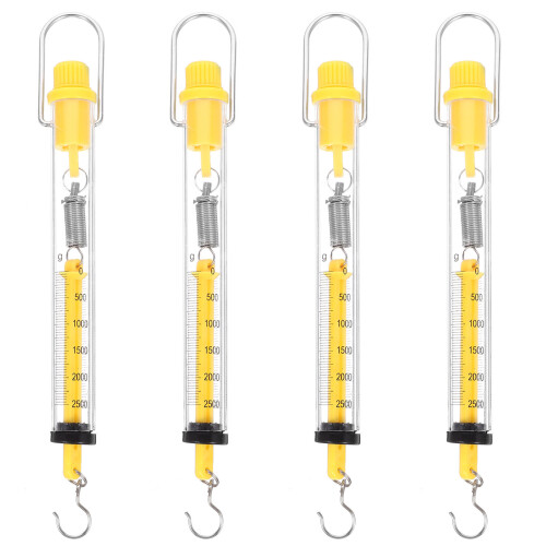 4 veerschaal buizenveerschaal newton krachtmeter dynamometer