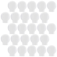 50 Unidades Almohadillas De Silicona Para Pendientes Y Clips De