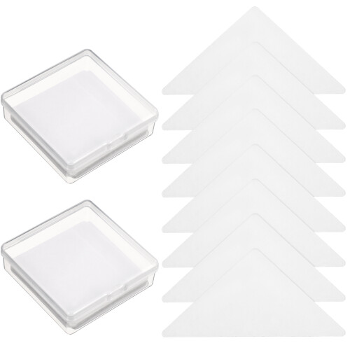 60 overhemdkraag stickers PVC verstevigingen ondersteuning 2