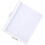 2 Whiteboard Droog Wisbaar Bord Sticker Zelfklevend Wit 2