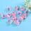 12 Stuks Pvc Kinder Ringen Schattige Sieraden 9