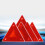 triangle de réfléchissant 5 pièces pour 7