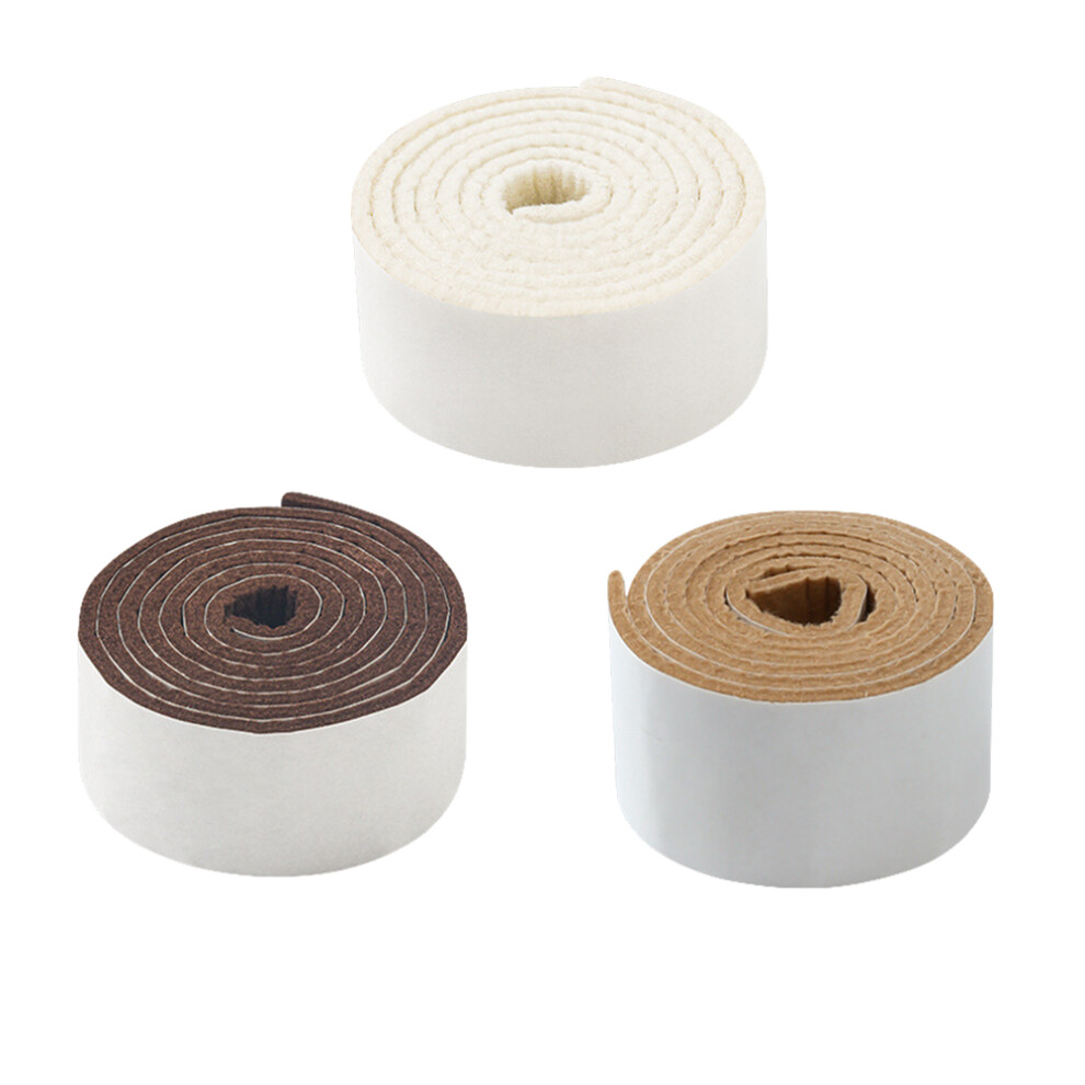 3 Rolls Self-Adhesive Furniture Pad Felt Chair Pads Floor Protector 3397572514156