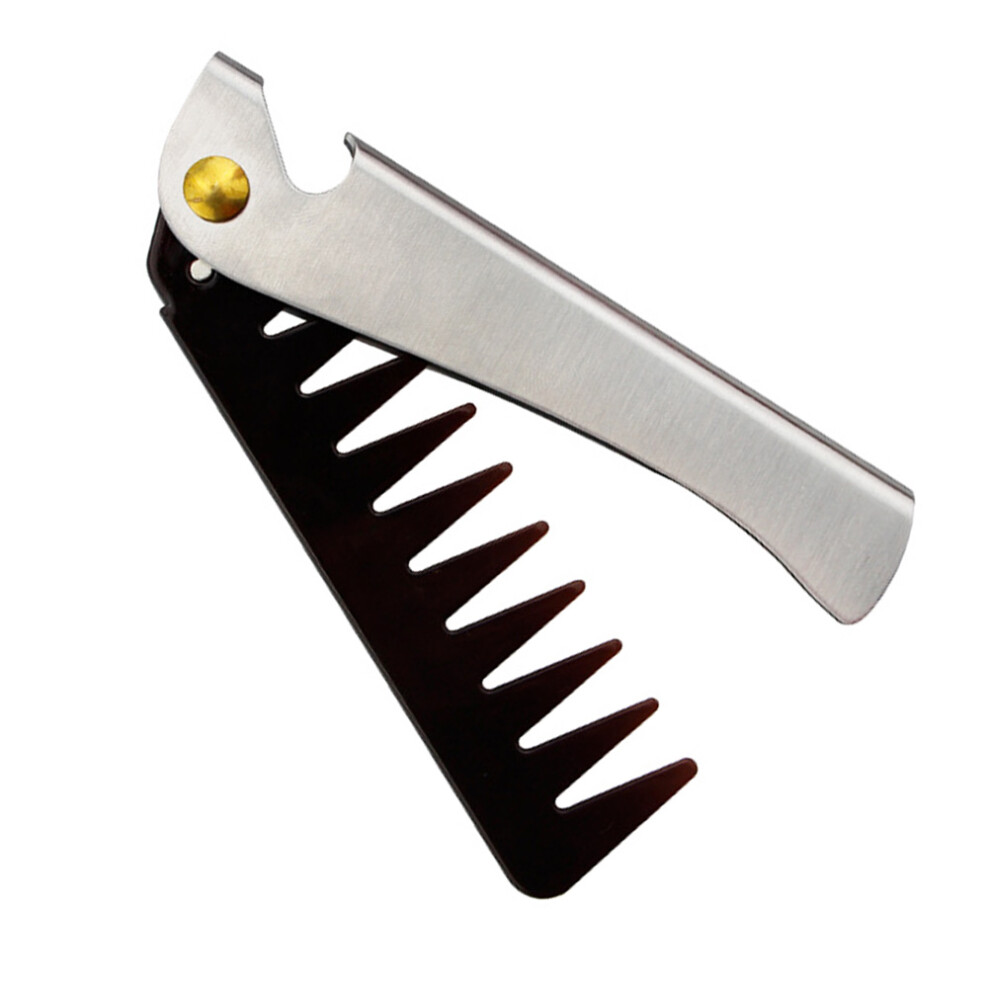 Ohphcall Unisex Raindrops 1Pack Portable Travel Comb For Men 11X3cm