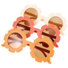 3 pairs toddler sunflower sunglasses for baby girls