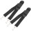 Instrument Case Strap Black 2pcs 1