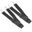 Instrument Case Strap Black 2pcs 4