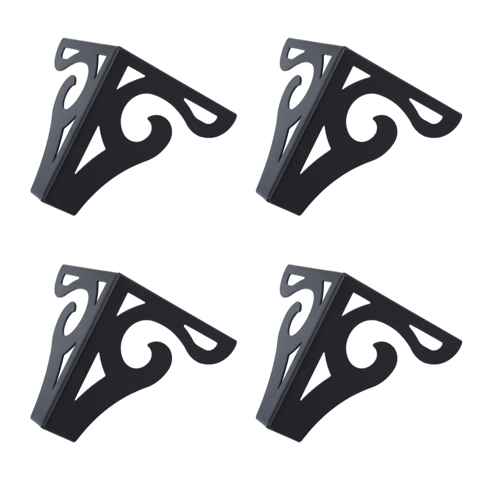 4Pcs Iron Table Legs Strong Metal Furniture Supports For Sofa Cabinet 3397572528436