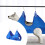 1Set Ademend Polyester Kattenbed Hangend Met Stabilisatie 6