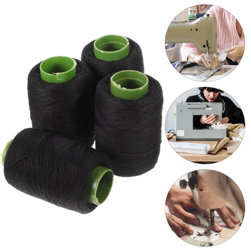 4 Pcs Upholstery Needles For Hand Sewing Strong Thread Spools Cone 1