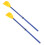 1pair Adjustable Length Pp Kayak Paddle Blue Plastic Boat Oars 7