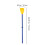 1pair Adjustable Length Pp Kayak Paddle Blue Plastic Boat Oars 2