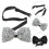 2Pcs Sequin Rhinestone Bow Ties For Men And Boys 4