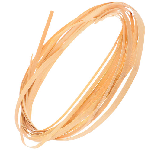 4 Rolls Rattan Bamboo Strips Decorative Materials For Basket Weaving